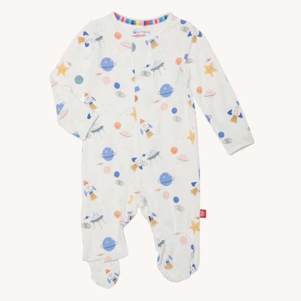 Magnetic Me / Stellar Space - Modal Footie / 0-3 Months